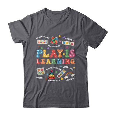 Groovy Play Is Learning Kindergarten Teacher Appreciation Shirt & Hoodie | siriusteestore