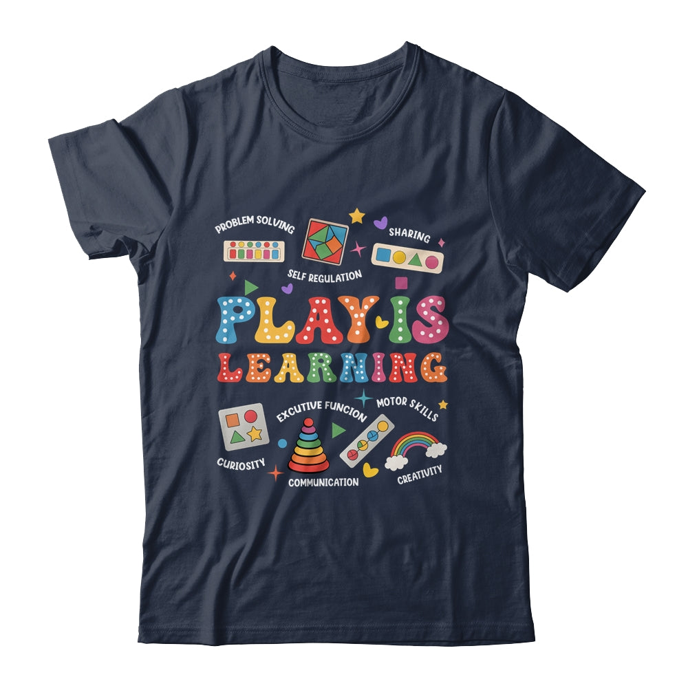 Groovy Play Is Learning Kindergarten Teacher Appreciation Shirt & Hoodie | siriusteestore