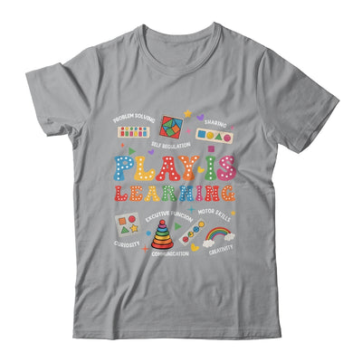 Groovy Play Is Learning Kindergarten Teacher Appreciation Shirt & Hoodie | siriusteestore