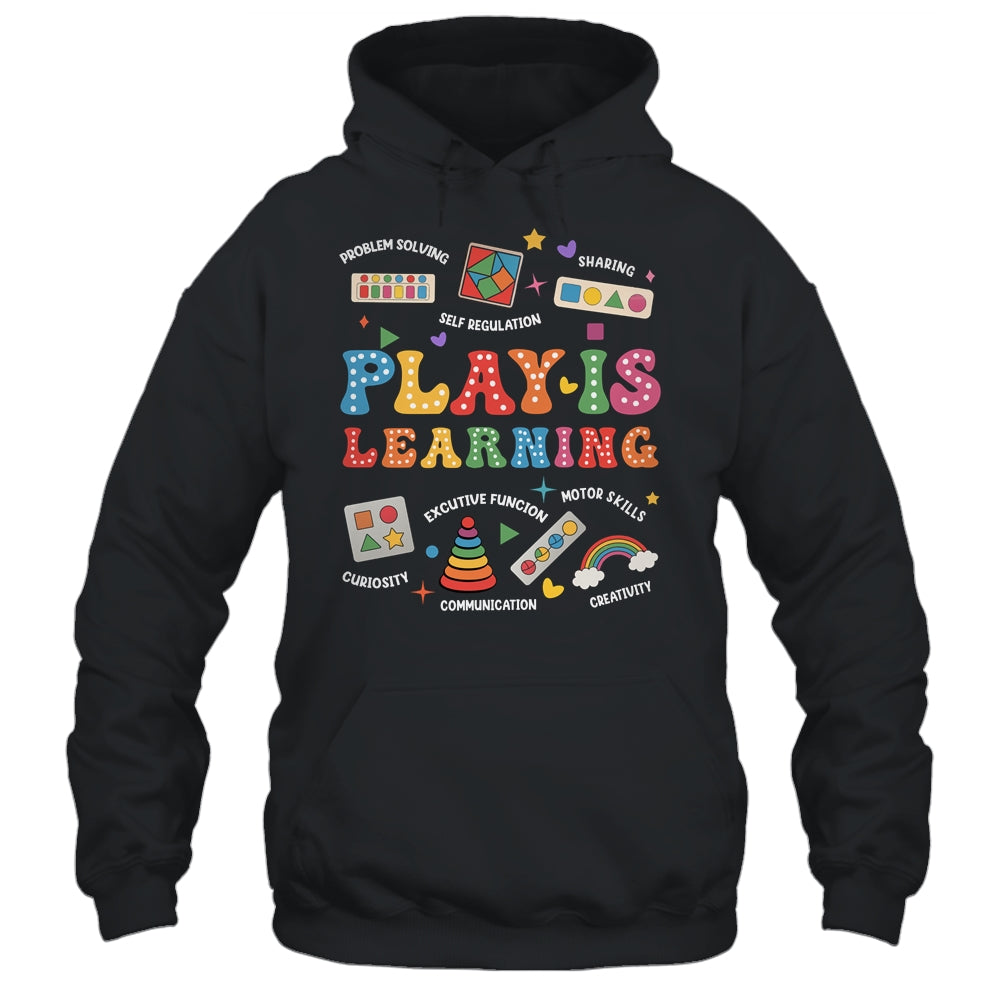 Groovy Play Is Learning Kindergarten Teacher Appreciation Shirt & Hoodie | siriusteestore