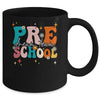 Groovy Preschool Dream Team Back To School Teacher Kids Mug | siriusteestore