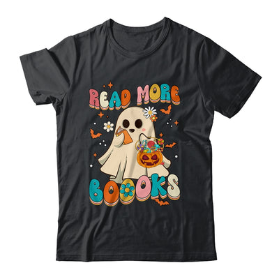 Groovy Read More Books Cute Ghost Boo Funny Halloween Kids Shirt & Hoodie | siriusteestore