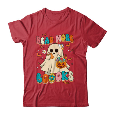 Groovy Read More Books Cute Ghost Boo Funny Halloween Kids Shirt & Hoodie | siriusteestore