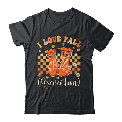 Groovy Retro I Love Fall Prevention Fall Physical Therapy Shirt & Hoodie | siriusteestore