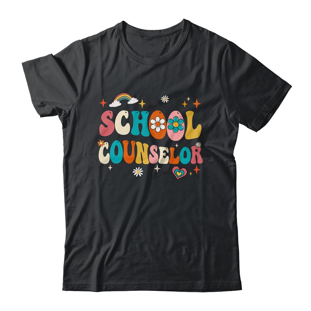Groovy Retro Vintage School Counselor Teacher Back To School Shirt & Hoodie | siriusteestore