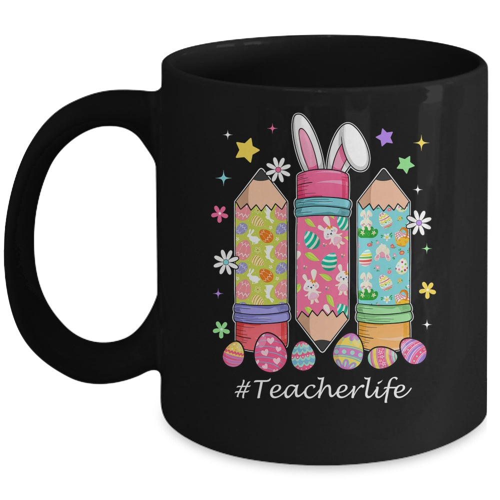 Groovy SPED Teacher Easter Bunny SPED Teaching Easter Day Mug | siriusteestore