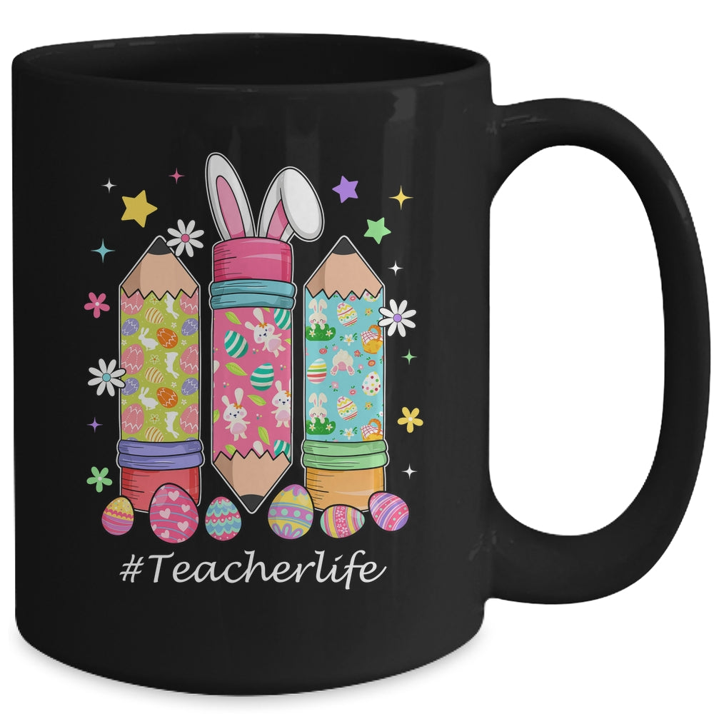 Groovy SPED Teacher Easter Bunny SPED Teaching Easter Day Mug | siriusteestore