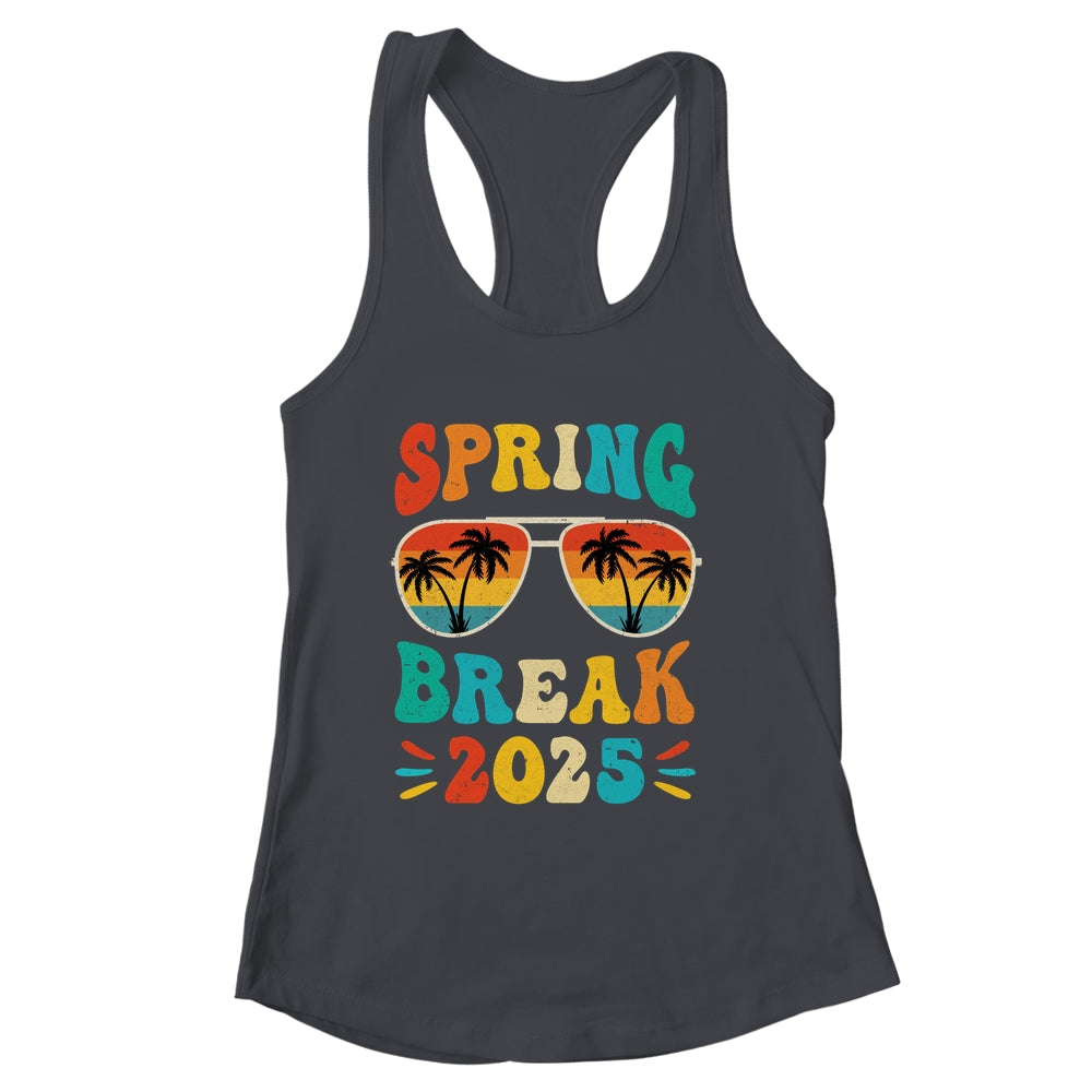 Groovy Spring Break 2025 School Family Beach Vacations Shirt & Tank Top | siriusteestore