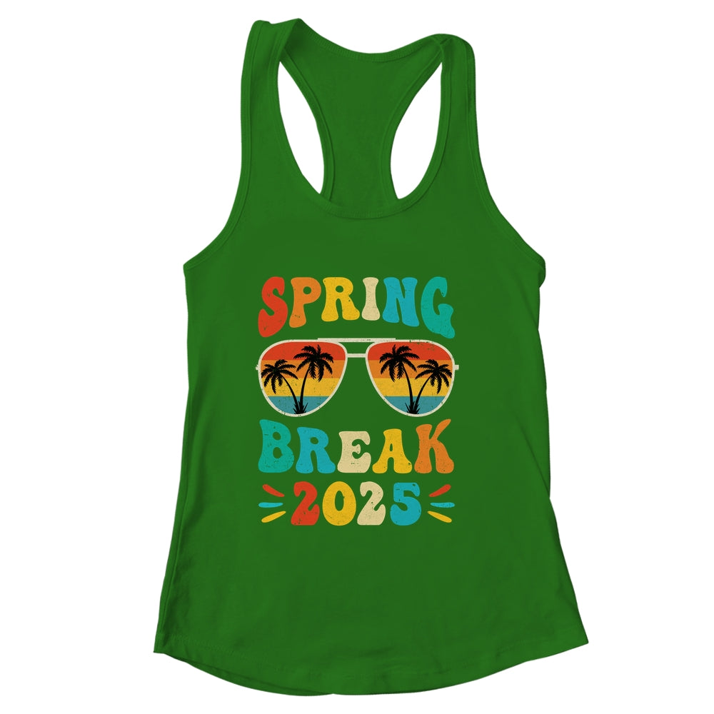 Groovy Spring Break 2025 School Family Beach Vacations Shirt & Tank Top | siriusteestore