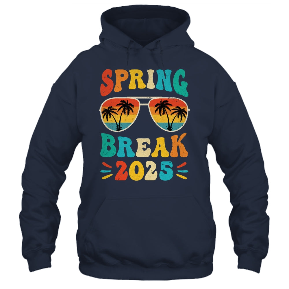 Groovy Spring Break 2025 School Family Beach Vacations Shirt & Tank Top | siriusteestore