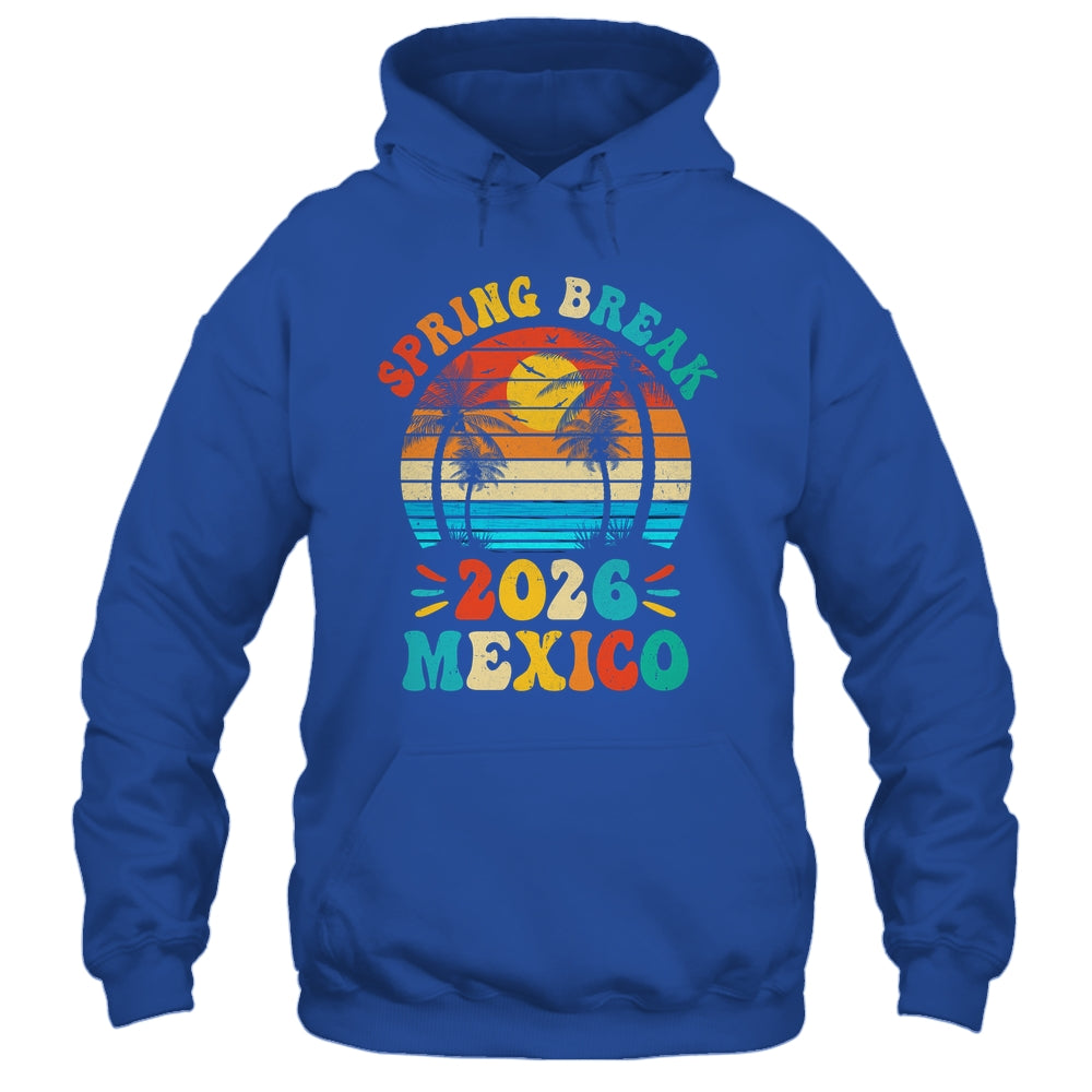 Groovy Spring Break 2026 Mexico Family Beach Vacations Shirt & Tank Top | siriusteestore