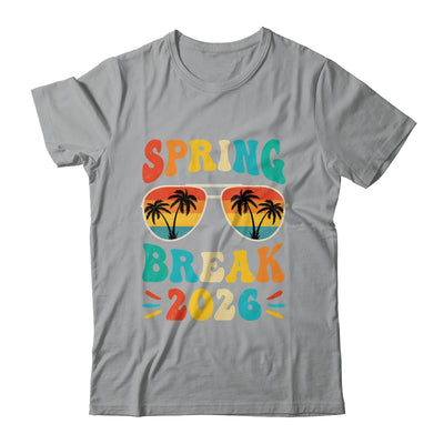 Groovy Spring Break 2026 School Family Beach Vacations Shirt & Tank Top | siriusteestore