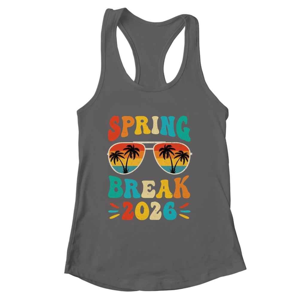 Groovy Spring Break 2026 School Family Beach Vacations Shirt & Tank Top | siriusteestore