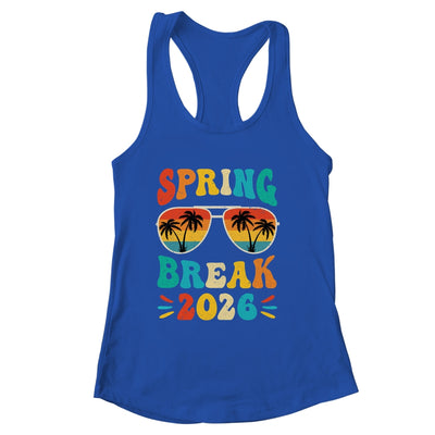 Groovy Spring Break 2026 School Family Beach Vacations Shirt & Tank Top | siriusteestore