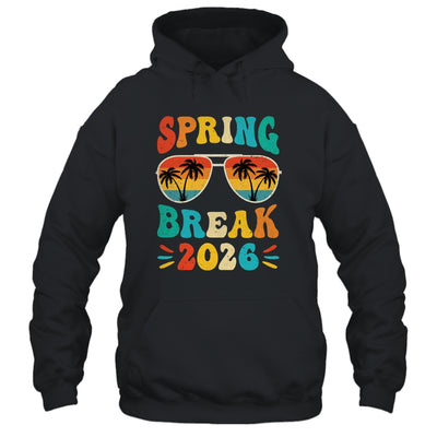 Groovy Spring Break 2026 School Family Beach Vacations Shirt & Tank Top | siriusteestore