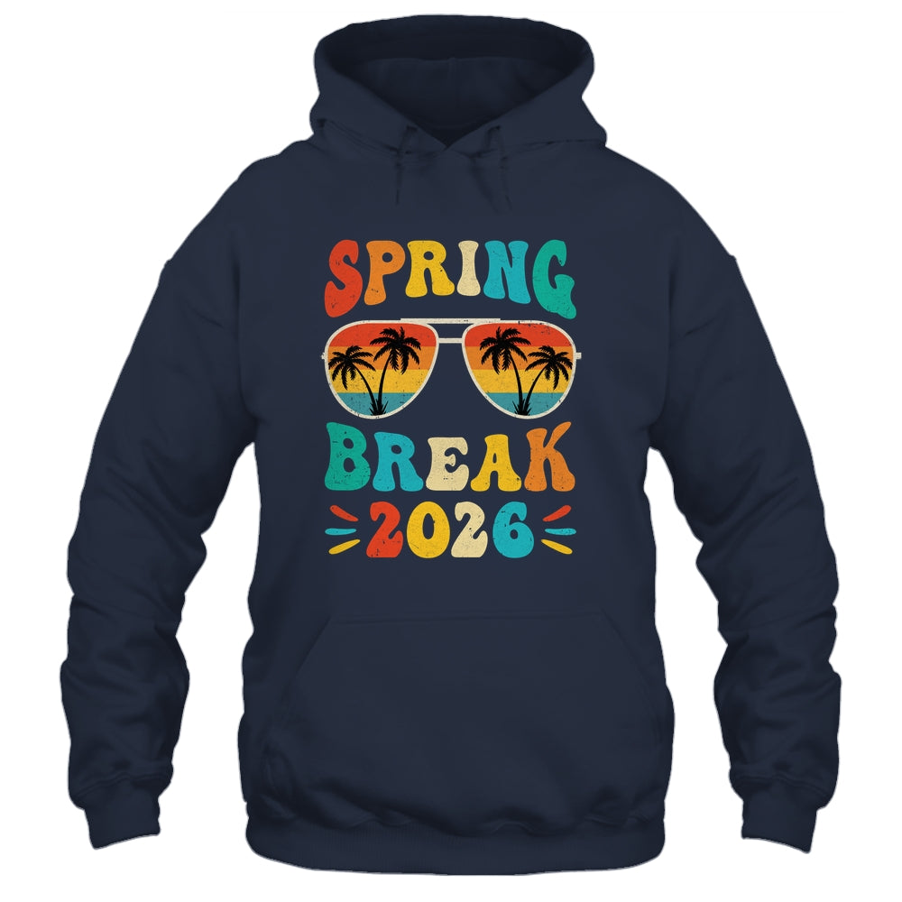 Groovy Spring Break 2026 School Family Beach Vacations Shirt & Tank Top | siriusteestore