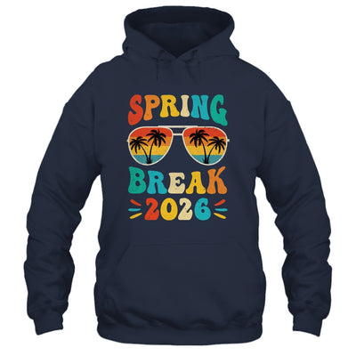 Groovy Spring Break 2026 School Family Beach Vacations Shirt & Tank Top | siriusteestore