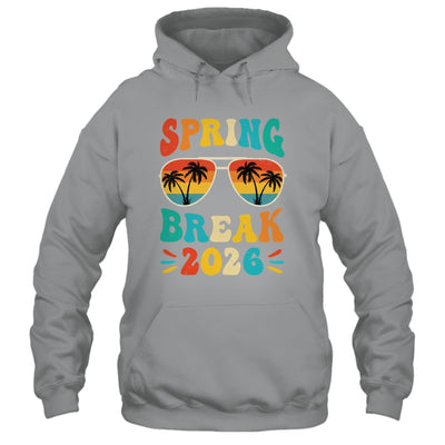 Groovy Spring Break 2026 School Family Beach Vacations Shirt & Tank Top | siriusteestore