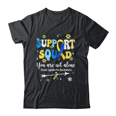 Groovy Support Squad Down Syndrome Awareness Month Shirt & Hoodie | siriusteestore