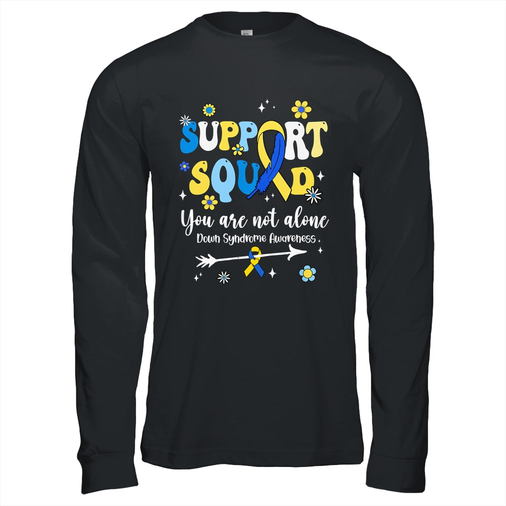 Groovy Support Squad Down Syndrome Awareness Month Shirt & Hoodie | siriusteestore