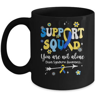 Groovy Support Squad Down Syndrome Awareness Month Mug | siriusteestore