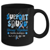 Groovy Support Squad Ribbon T1D Diabetes Awareness Month Mug | siriusteestore