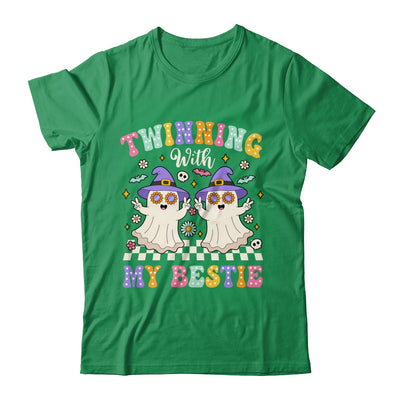 Groovy Twins Ghost Twinning With My Bestie Halloween Funny Shirt & Hoodie | siriusteestore