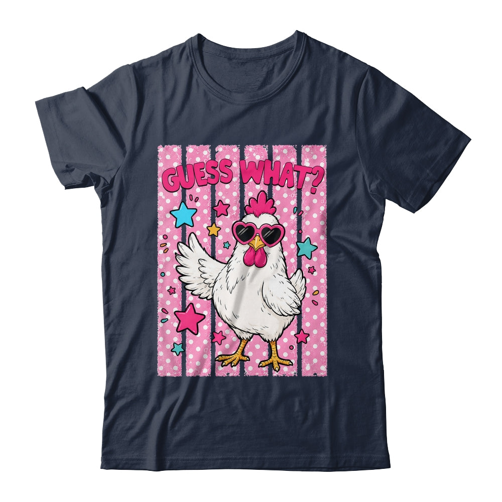 Guess What Chicken Butt Chicken Lover Funny Chicken Meme Shirt & Tank Top | siriusteestore