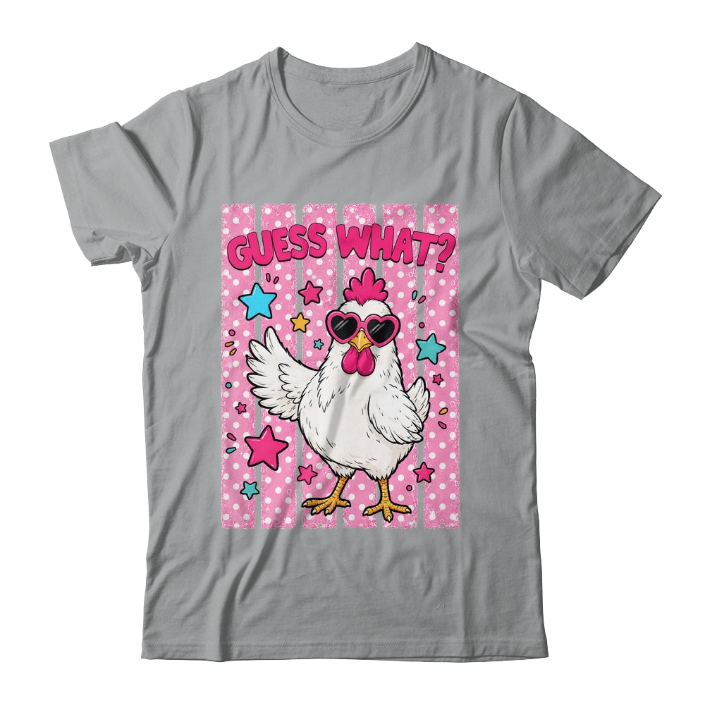 Guess What Chicken Butt Chicken Lover Funny Chicken Meme Shirt & Tank Top | siriusteestore