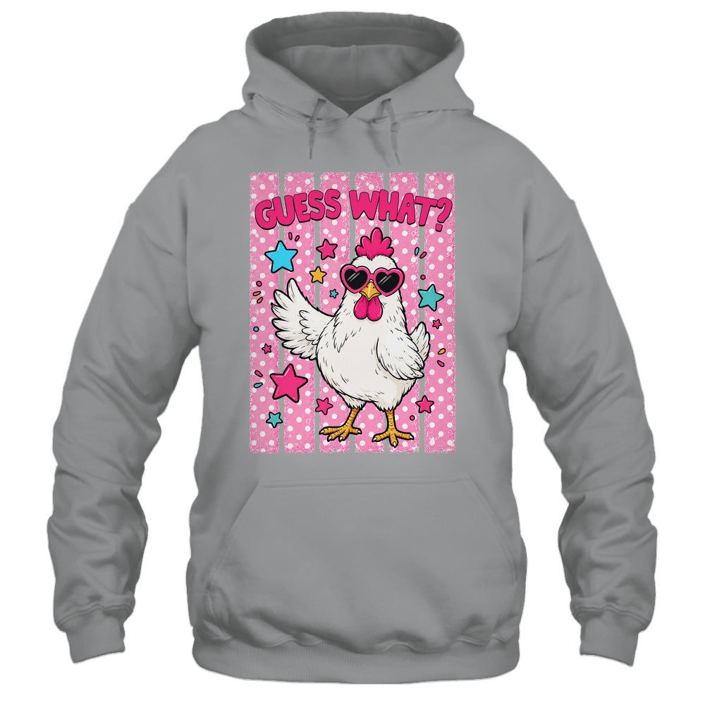 Guess What Chicken Butt Chicken Lover Funny Chicken Meme Shirt & Tank Top | siriusteestore