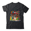 Guitar Santa Hat Elf Christmas Tree Musician Christmas Ugly Shirt & Sweatshirt | siriusteestore