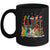 Guitar Santa Hat Elf Christmas Tree Musician Christmas Ugly Mug | siriusteestore