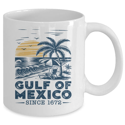 Gulf Of Mexico 1672 Vintage Beach Gulf Of Mexico Forever Mug | siriusteestore