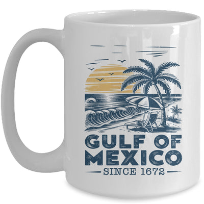 Gulf Of Mexico 1672 Vintage Beach Gulf Of Mexico Forever Mug | siriusteestore