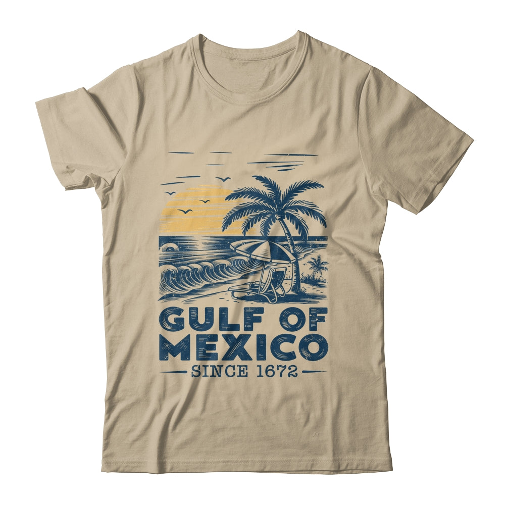 Gulf Of Mexico 1672 Vintage Beach Gulf Of Mexico Forever Shirt & Tank Top | siriusteestore