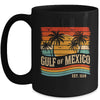 Gulf Of Mexico Est 1550 Beach Palms Vintage Women Men Mug | siriusteestore