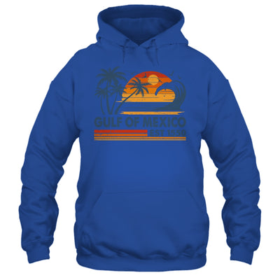 Gulf Of Mexico Est 1550 Retro Vintage Beach Mexican Shirt & Tank Top | siriusteestore