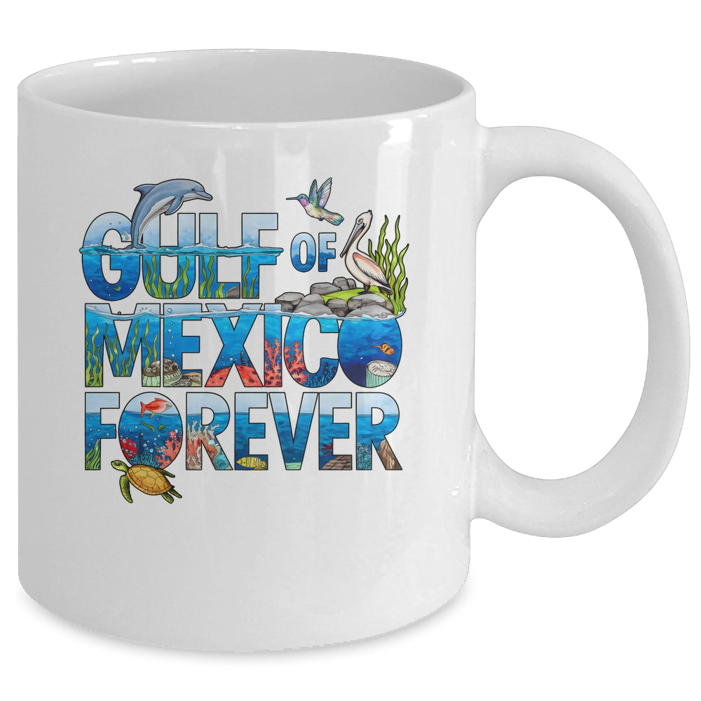 Gulf Of Mexico Forever Sea Ocean Wildlife Conservation Mug | siriusteestore