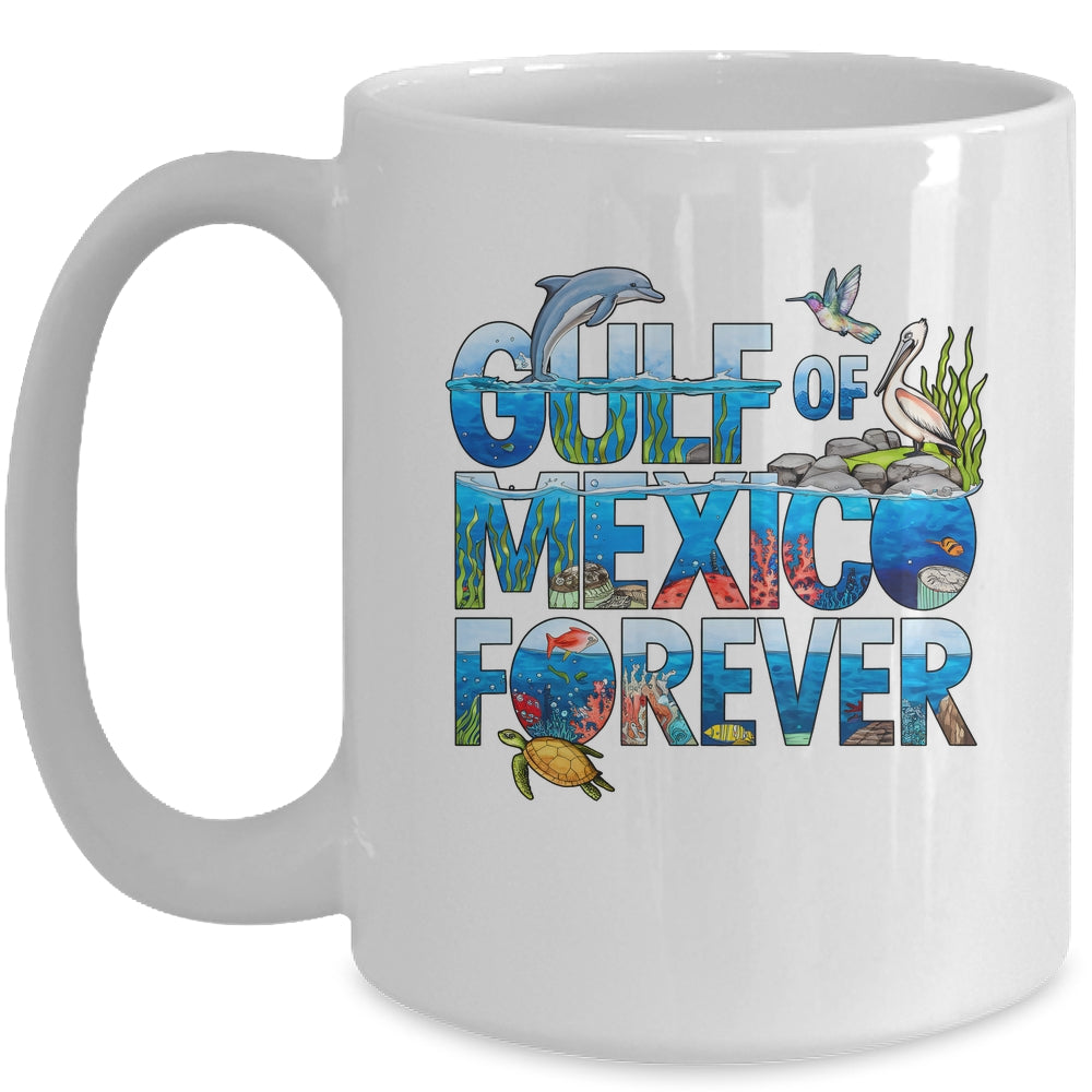 Gulf Of Mexico Forever Sea Ocean Wildlife Conservation Mug | siriusteestore