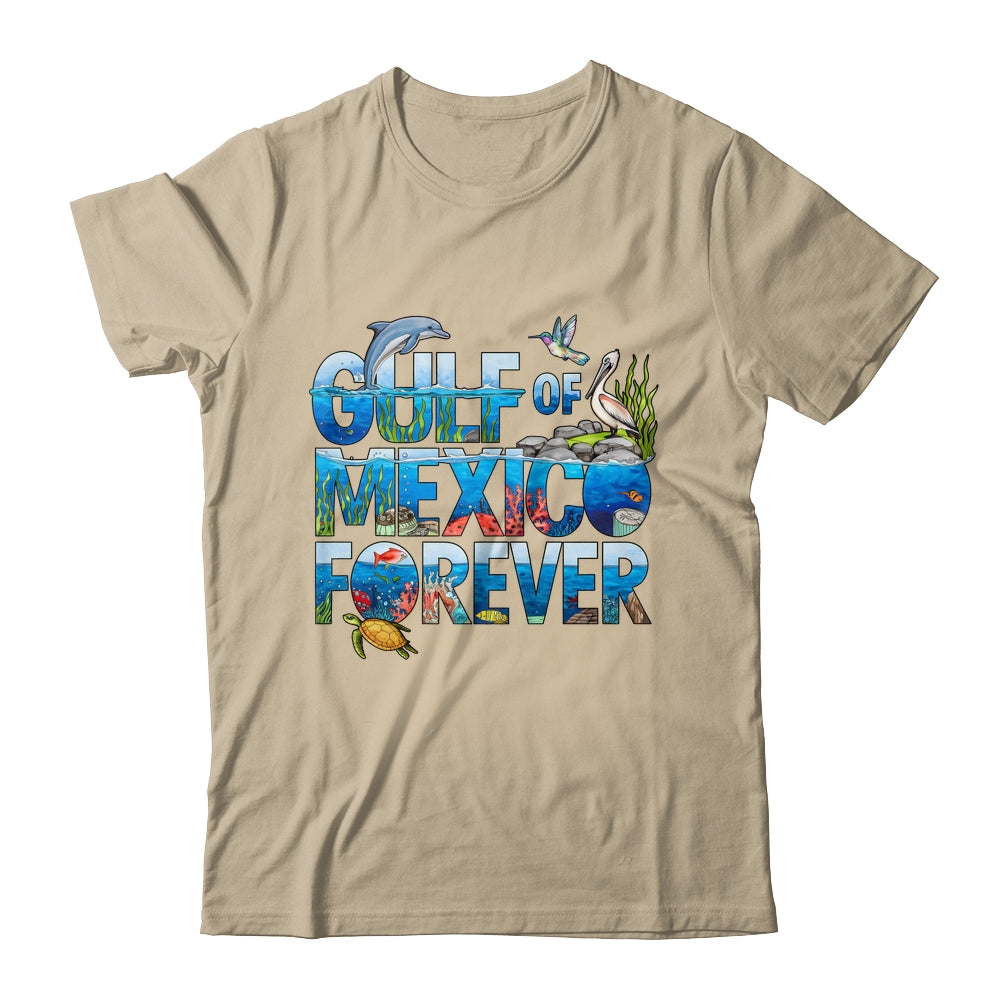 Gulf Of Mexico Forever Sea Ocean Wildlife Conservation Shirt & Tank Top | siriusteestore