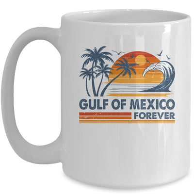 Gulf Of Mexico Forever Vintage Palms Summer Holiday Vacation Mug | siriusteestore