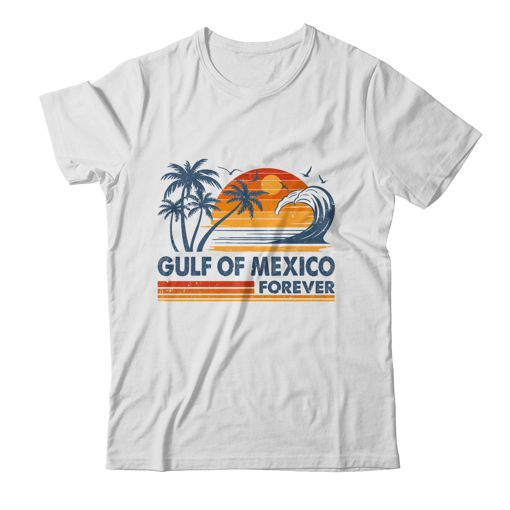 Gulf Of Mexico Forever Vintage Palms Summer Holiday Vacation Shirt & Tank Top | siriusteestore