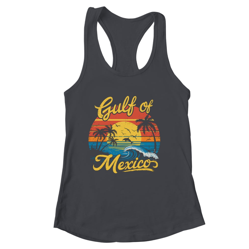 Gulf Of Mexico Vintage Beach Palms Summer Vacation Shirt & Tank Top | siriusteestore