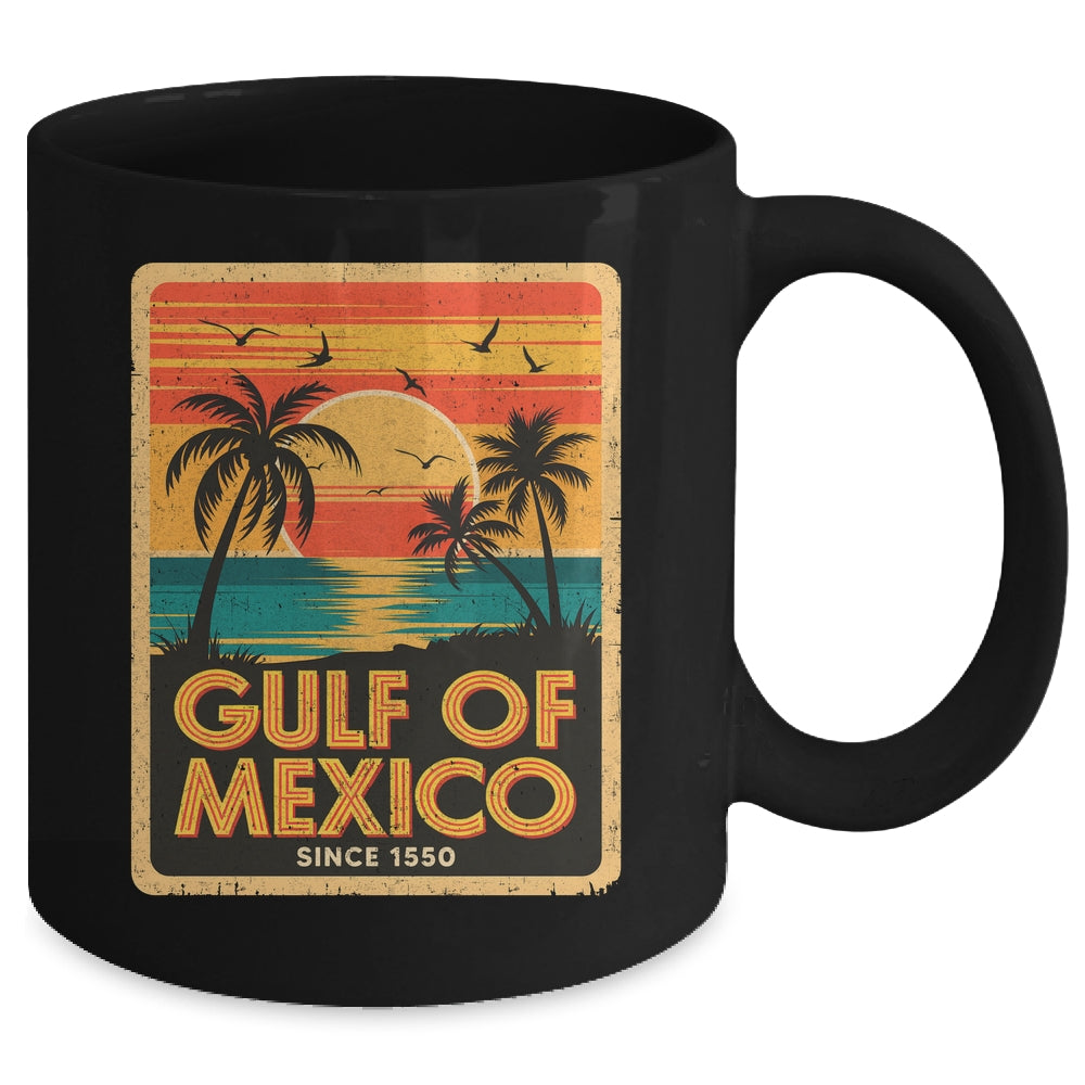 Gulf Of Mexico Women Men Vintage Since 1550 Mexican Mug | siriusteestore