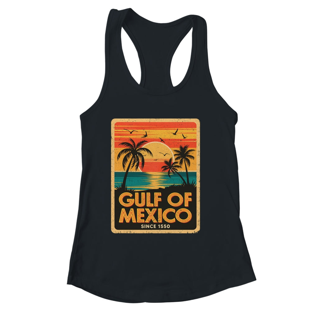 Gulf Of Mexico Women Men Vintage Since 1550 Mexican Shirt & Tank Top | siriusteestore