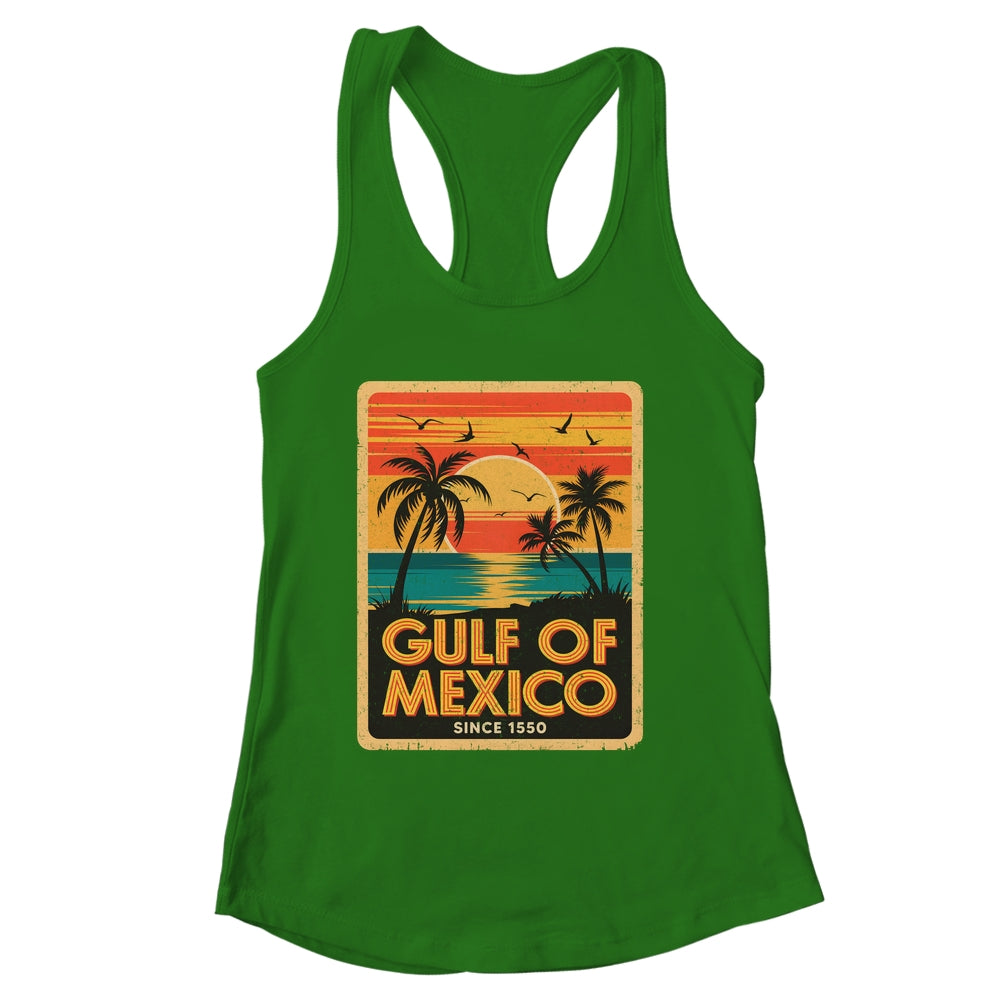 Gulf Of Mexico Women Men Vintage Since 1550 Mexican Shirt & Tank Top | siriusteestore