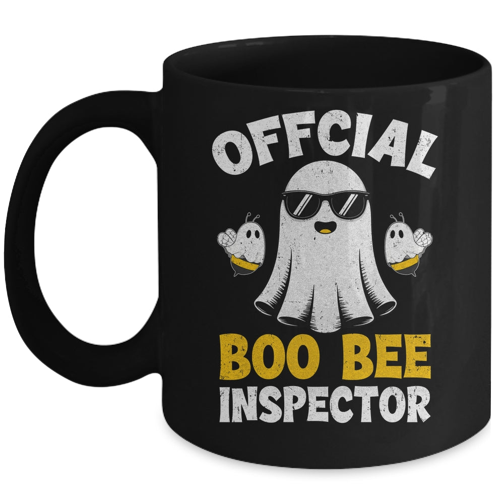 Halloween Boo Official Bee Inspector Funny Costume Men Women Mug | siriusteestore