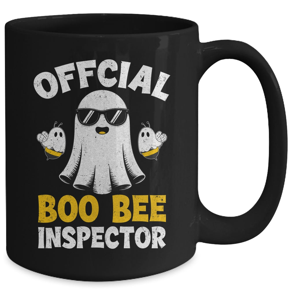 Halloween Boo Official Bee Inspector Funny Costume Men Women Mug | siriusteestore