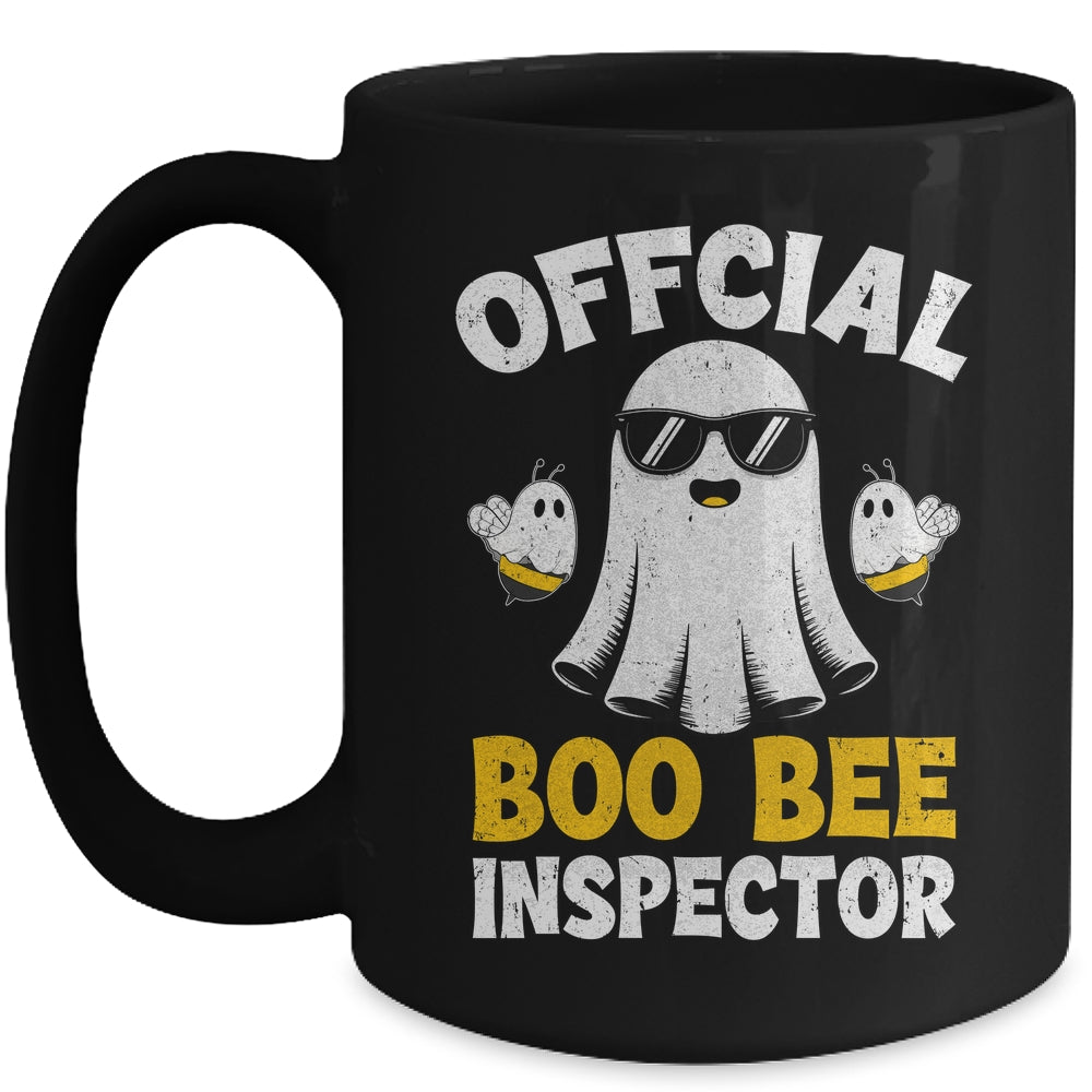 Halloween Boo Official Bee Inspector Funny Costume Men Women Mug | siriusteestore