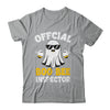 Halloween Boo Official Bee Inspector Funny Costume Men Women Shirt & Hoodie | siriusteestore